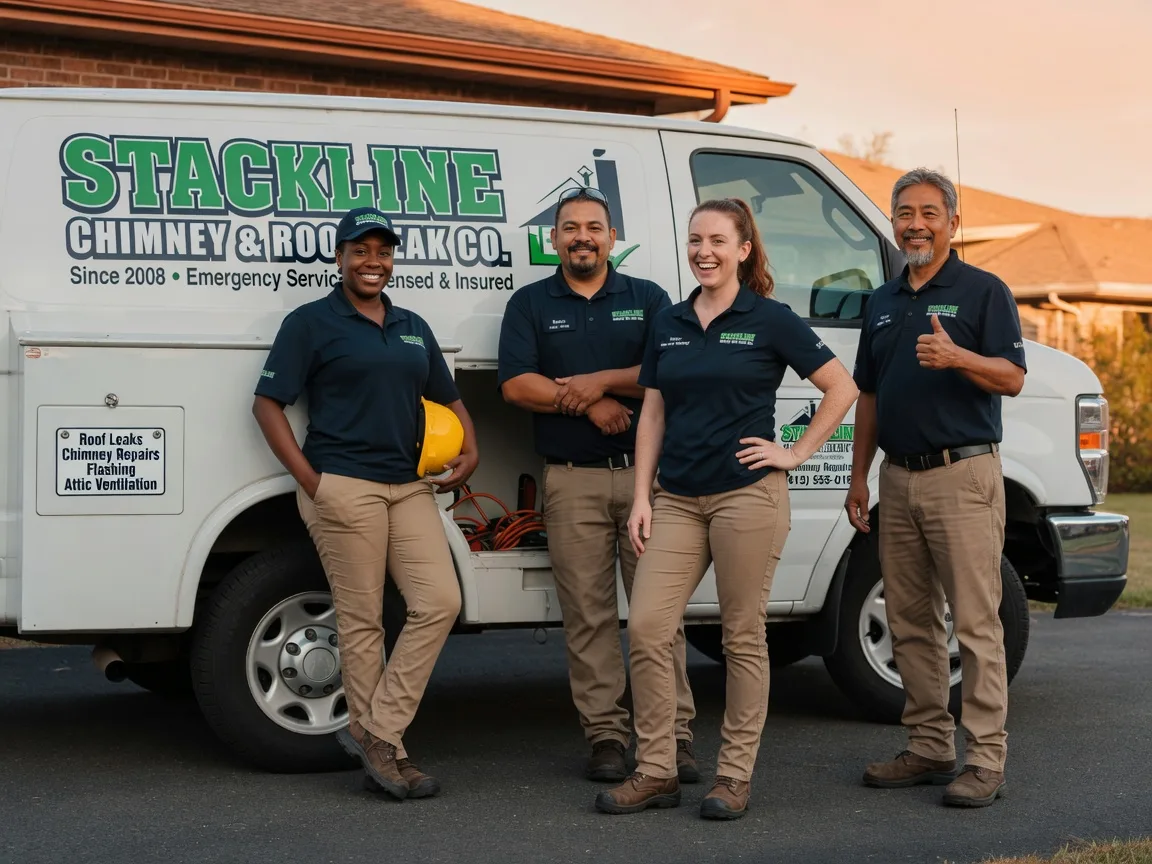 Chimney flashing repair company in Lemont, IL